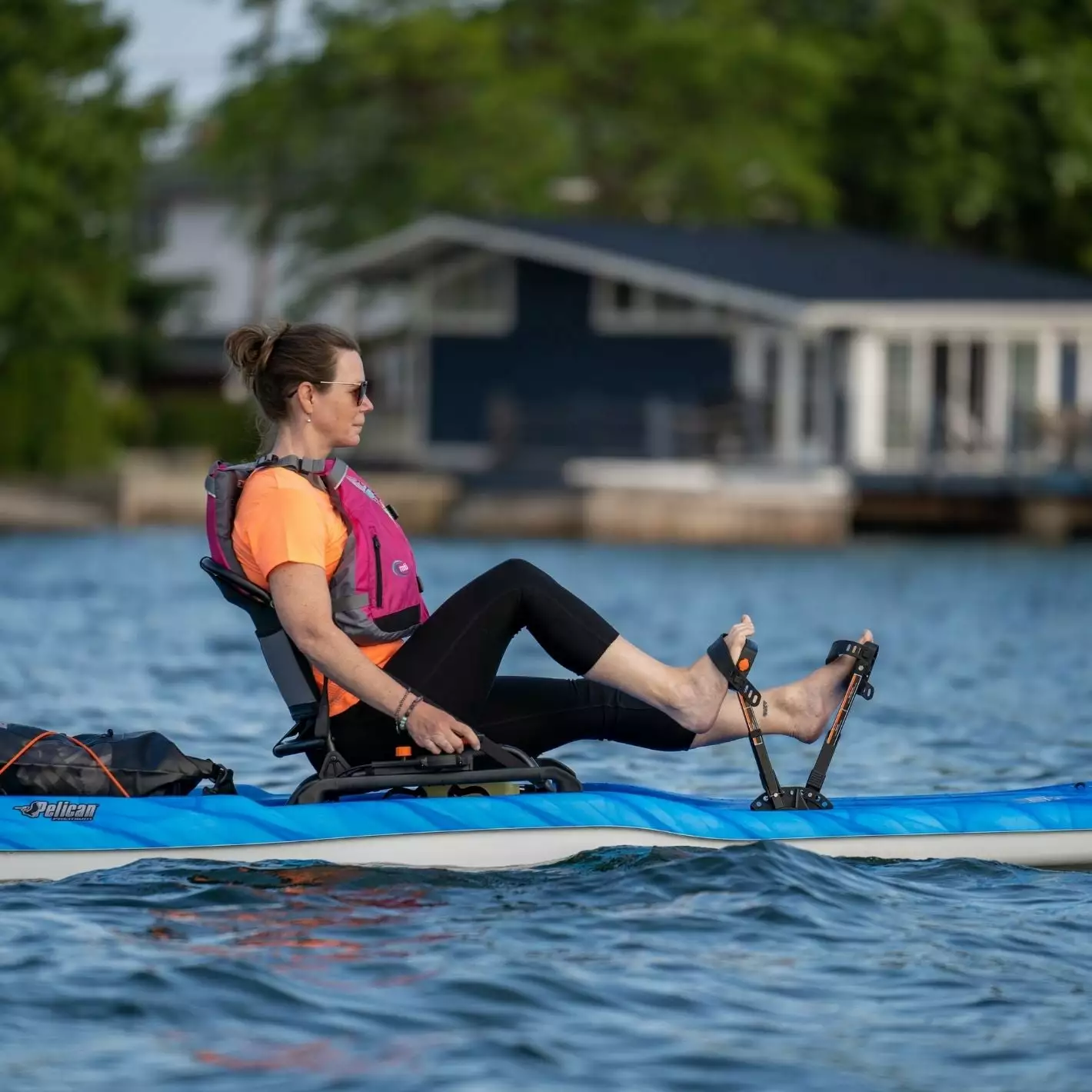 Pelican Sport Getaway 110 HDII Recreational Pedal Kayak - Image 2