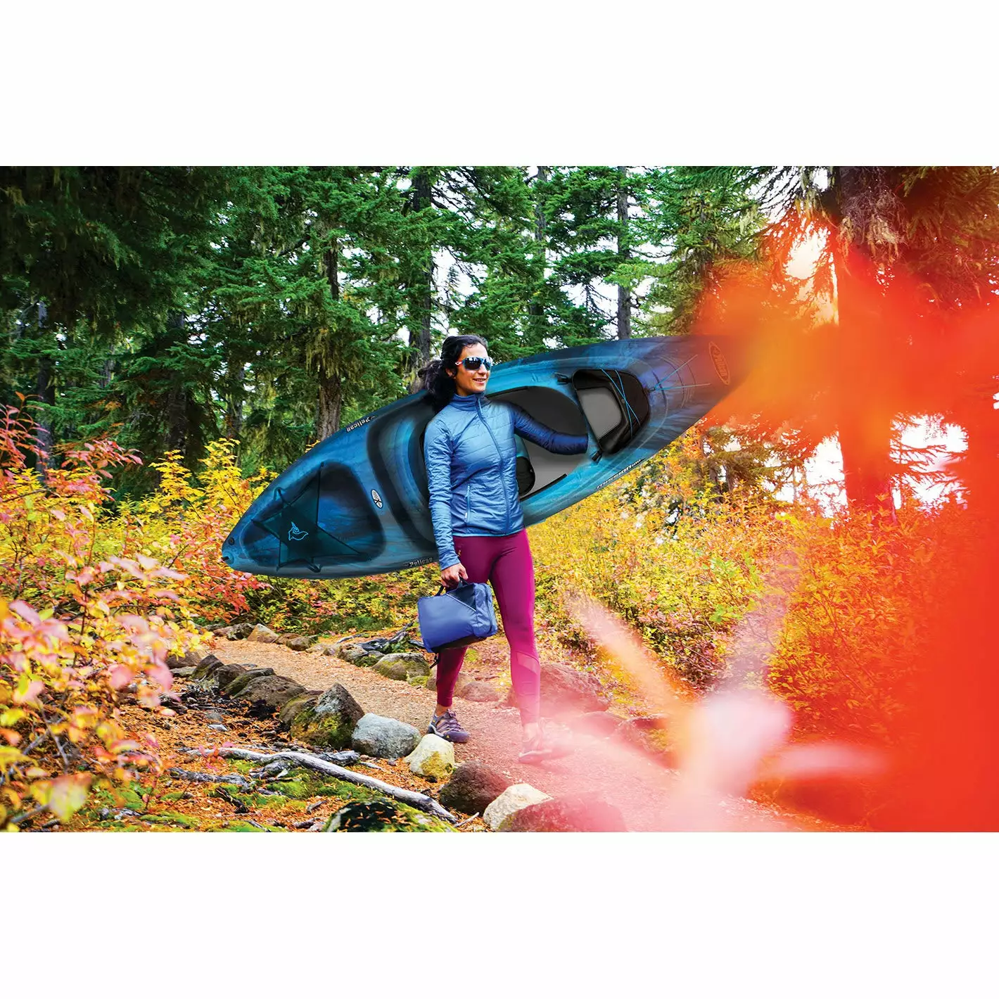 Pelican Sport Mission 100 Kayak With Paddle - Image 4